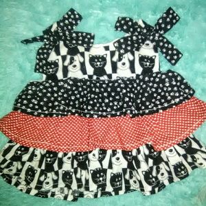 Handmade Dress  3-6 Mths